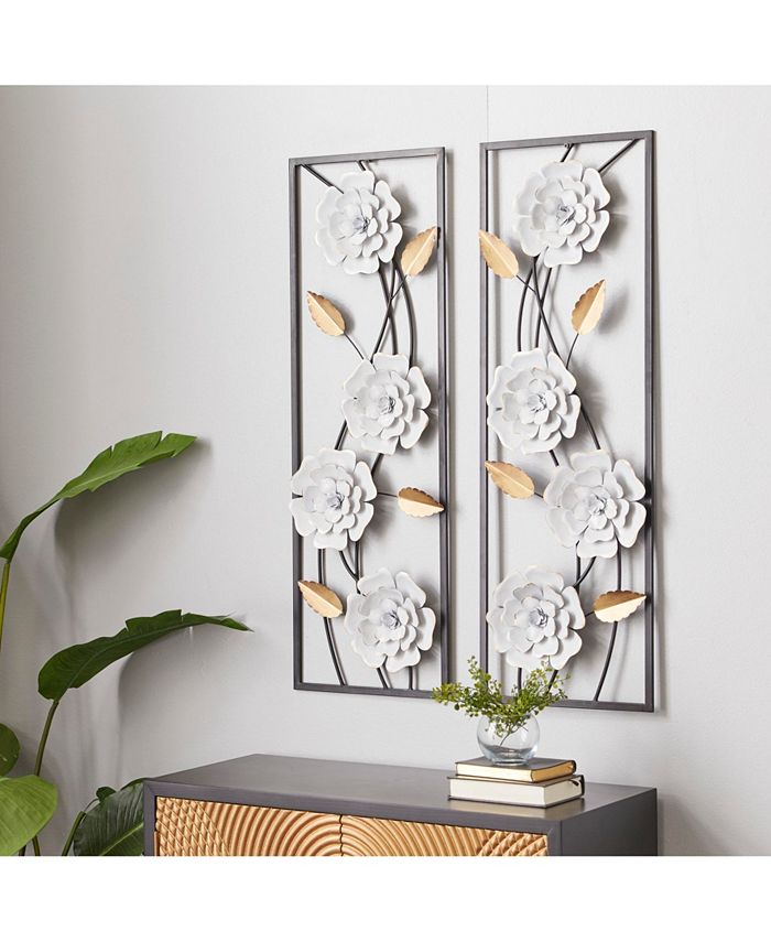 Rosemary Lane Contemporary Wall Decor, Set of 2 - Macy's