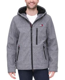 Men's Sherpa-Lined Softshell Hooded Jacket