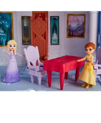 Frozen Disney Movie Pop Adventures Arendelle Castle Playset With Handle, Including Elsa Doll, Anna Doll, and 7 Accessories