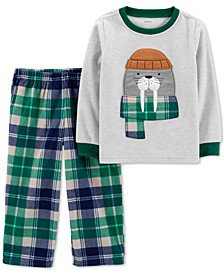 Toddler Boys 2-Pc. Walrus Pajamas