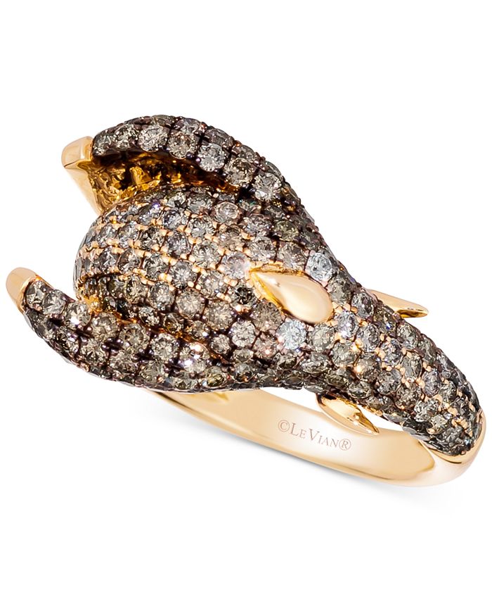 Diamond sale elephant ring