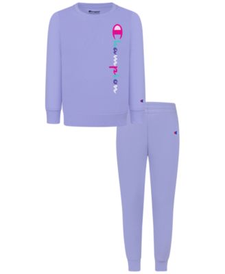 champion sweatshirt and pants set