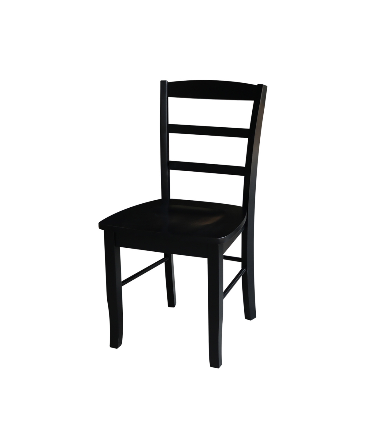 Dual Drop Leaf Table with 2 Ladder Back Dining Chairs - 3 Piece Dining Set