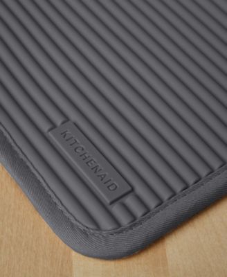 Ribbed Soft Silicone Pot Holder Set, 2 Piece