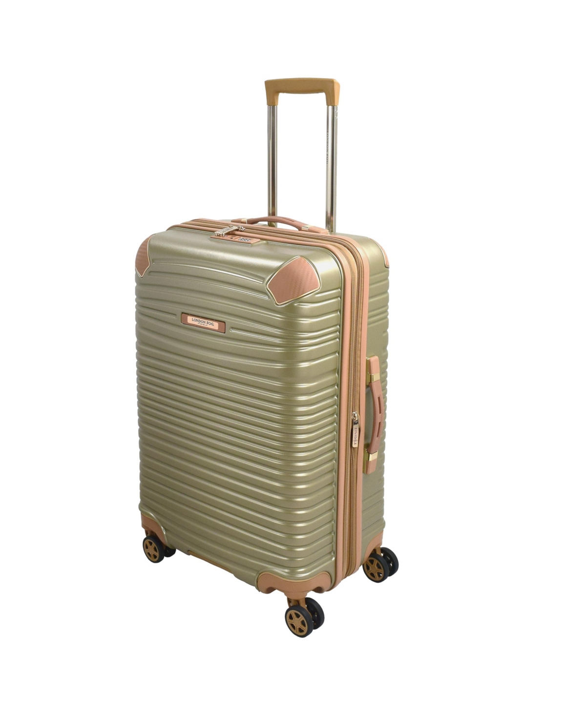 Closeout! London Fog Chelsea 25" Hardside Spinner Suitcase - Champagne