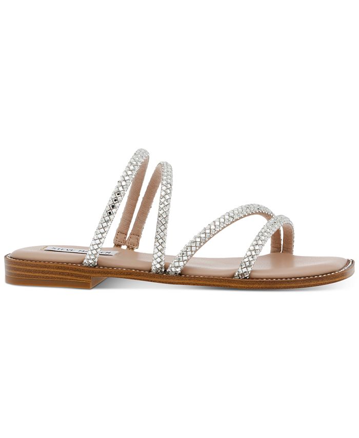 Steve Madden Women's Starie Rhinestone Slide Sandals & Reviews