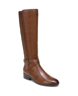 Naturalizer Rena Leather Slim Calf Tall Boots - 8.5M