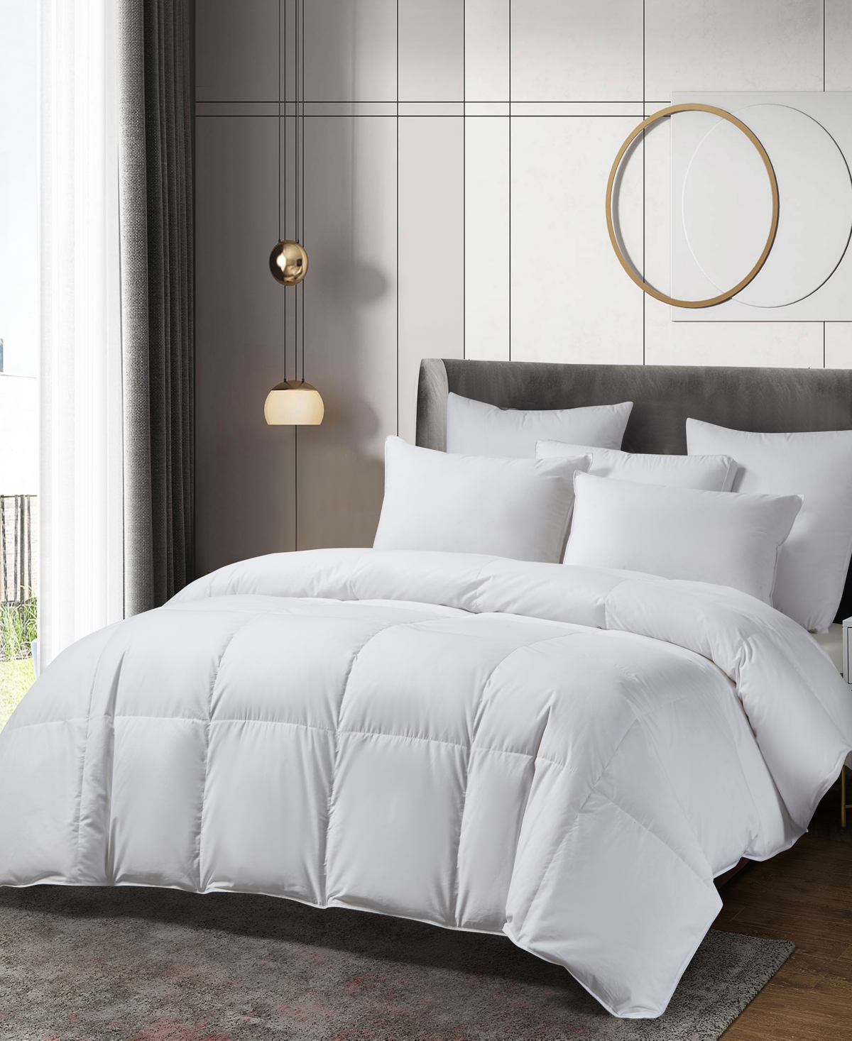 Beautyrest FreshLOFT White Down & Feather 300 Thread Count Sateen Comforter