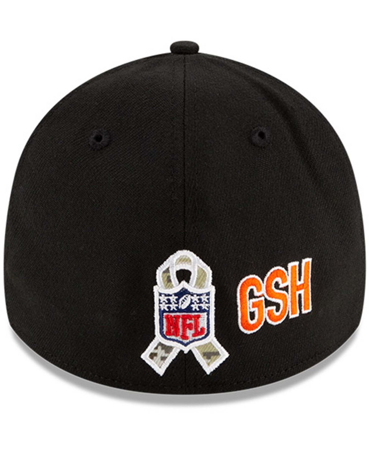 Men's Black-Camouflage Chicago Bears 2021 Salute To Service B 39THIRTY Flex Hat - Black-Camouflage