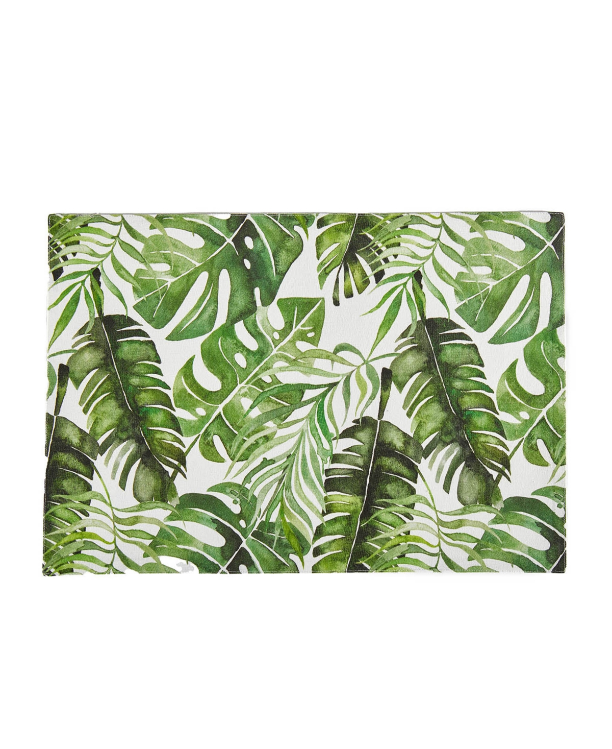 Tableau Tropical Leaves Placemat Set, 4 Piece In Multi ModeSens