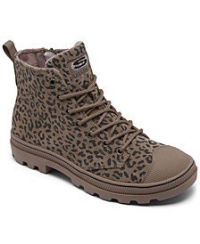 Women's Roadies - Leopard Print High Top Casual Sneakers from Finish Line