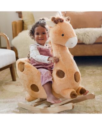 SOFT LANDING Joyrides Giraffe Sit-In Character Rocker Macy's