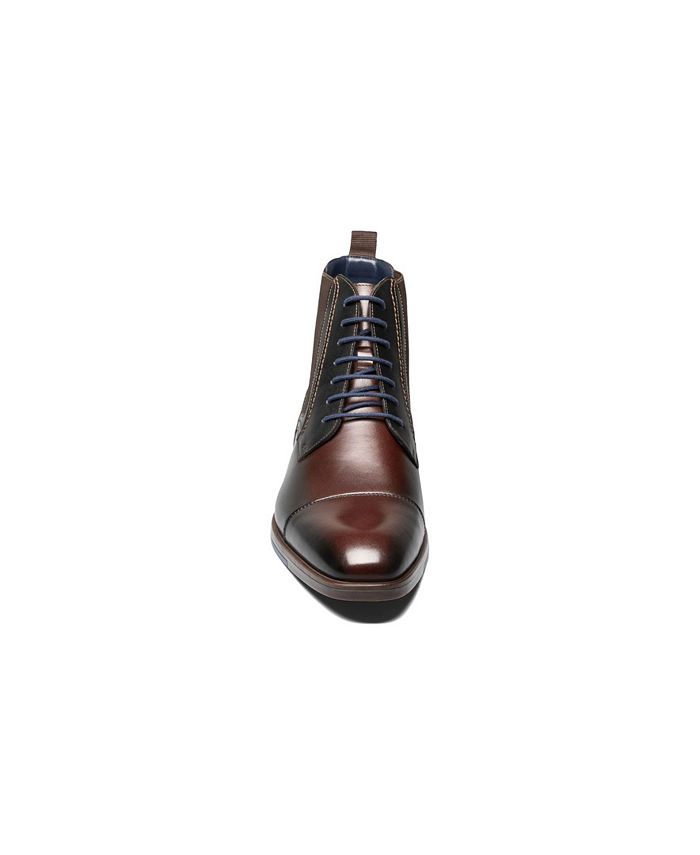 stacy adams men's rafferty cap toe lace up boots