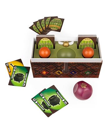 Wizarding World - Harry Potter Catch The Golden Snitch, A Quidditch Board Game for Witches, Wizards and Muggles, Family Game Ages 8 & up