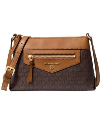 Michael Kors Signature Warren Messenger Bag & Reviews - Handbags &  Accessories - Macy's