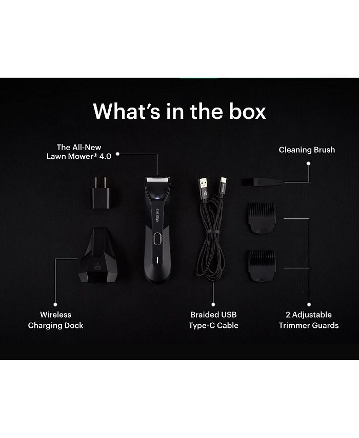 MANSCAPED™ The Lawn Mower 4.0 - Black Used and missing parts