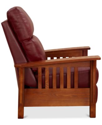 Harrison Leather Pushback Recliner