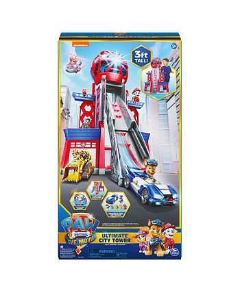PAW Patrol Movie Ultimate City 3ft. Tall Transforming Tower with 6 Action  Figures, Toy Car, Lights and Sounds, Kids Toys for Ages 3 and up - Macy's