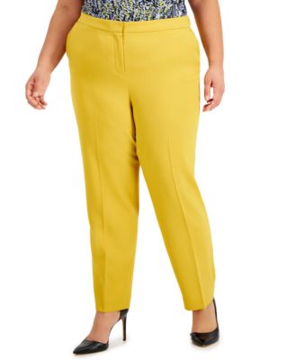 macys yellow pants