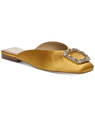 sam edelman yellow mules