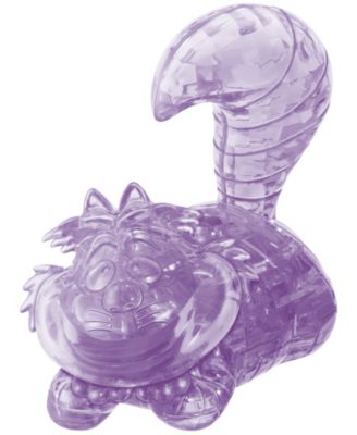 BePuzzled 3D Crystal Puzzle - Disney Cheshire Cat Purple - 36 Piece