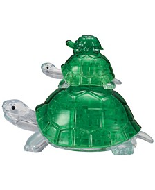 3D Crystal Puzzle - Turtles - 37 Piece