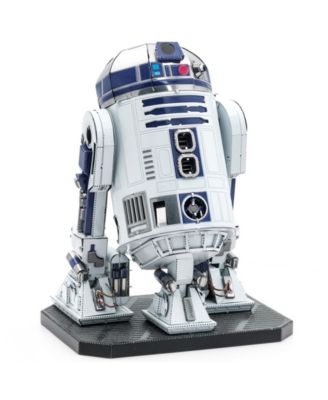 Metal Earth Premium Series Iconx 3D Metal Model Kit - Star Wars R2-D2, 2 Piece