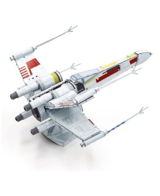 Metal Earth Premium Series Iconx 3D Metal Model Kit - Star Wars X-Wing Starfighter, 2 Piece