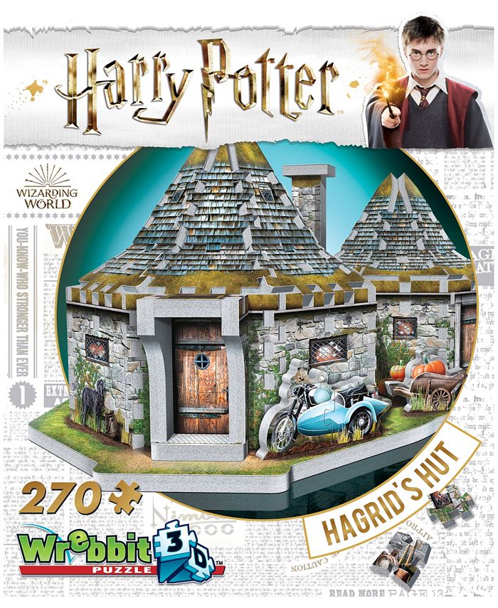 Wrebbit Harry Potter Collection Hagrid's Hut 3D Puzzle 270 Piece