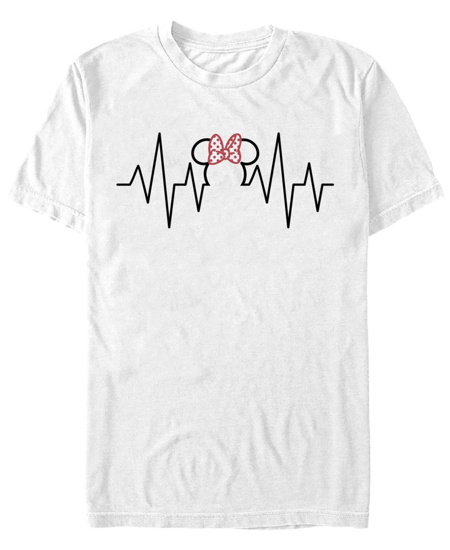 Мужская футболка Fifth Sun Minnie Mouse Heartline Short Sleeve, цвет: Белый — фото 1