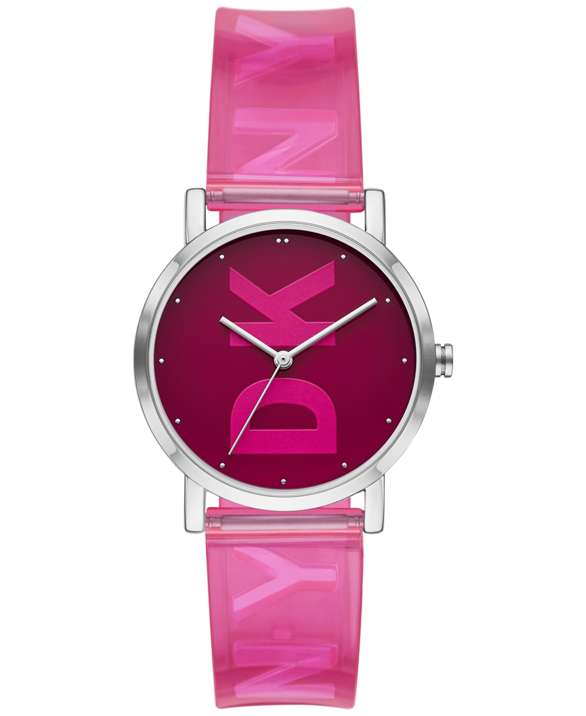 Women's Soho Pink Strap Watch 34mm - Pink