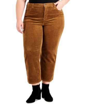 macys wide leg cropped pants
