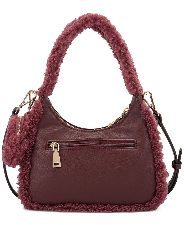 INC International Concepts Zaree Faux Fur Shoulder Bag, Created for