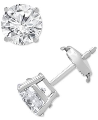 Certified Lab Grown Diamond Stud Earrings (4 ct. t.w.) in 14k Gold
