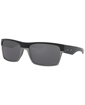 Oakley Men's Low Bridge Fit Polarized Sunglasses, OO9256 TwoFace 60 ...