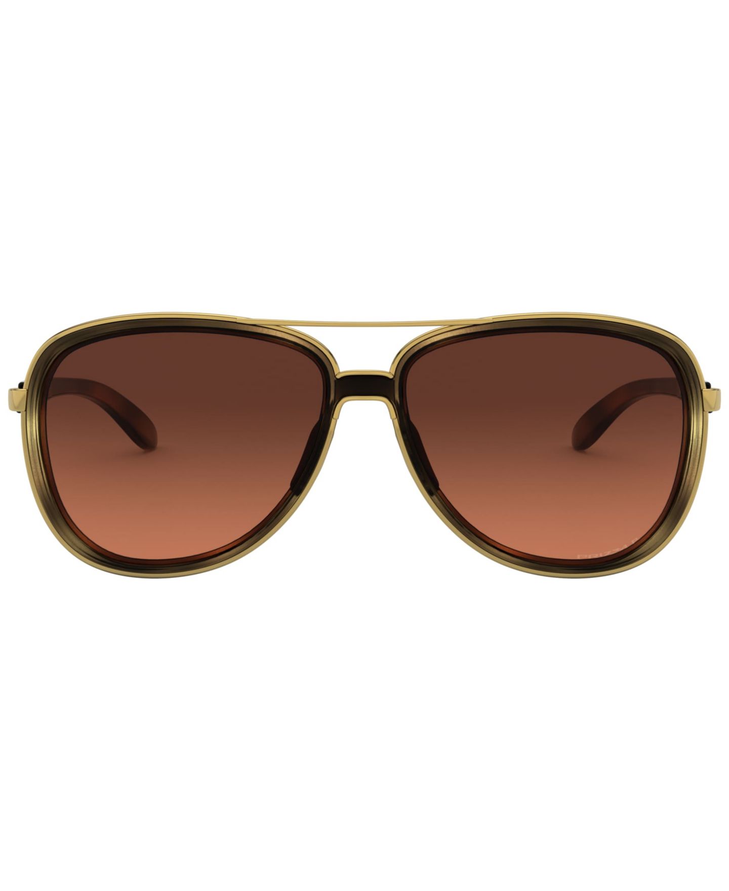 Женские солнцезащитные очки Oakley Sunglasses, Split Time OO4129, цвет: Черепаховый — фото 2