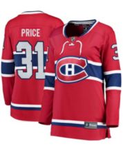 Men's Montreal Canadiens Carey Price adidas Light Blue - Reverse Retro 2.0  Authentic Player Jersey