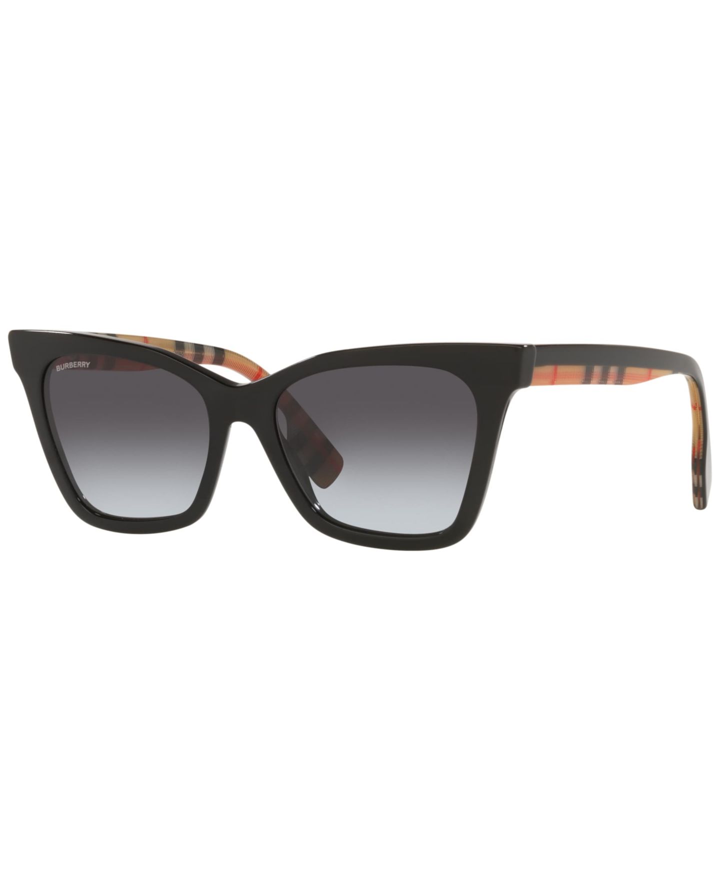Женские солнцезащитные очки Burberry Sunglasses, BE4346, цвет: Чёрный — фото 1