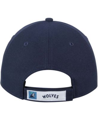Men's Navy Minnesota Timberwolves Official Team Color The League 9Forty Adjustable Hat