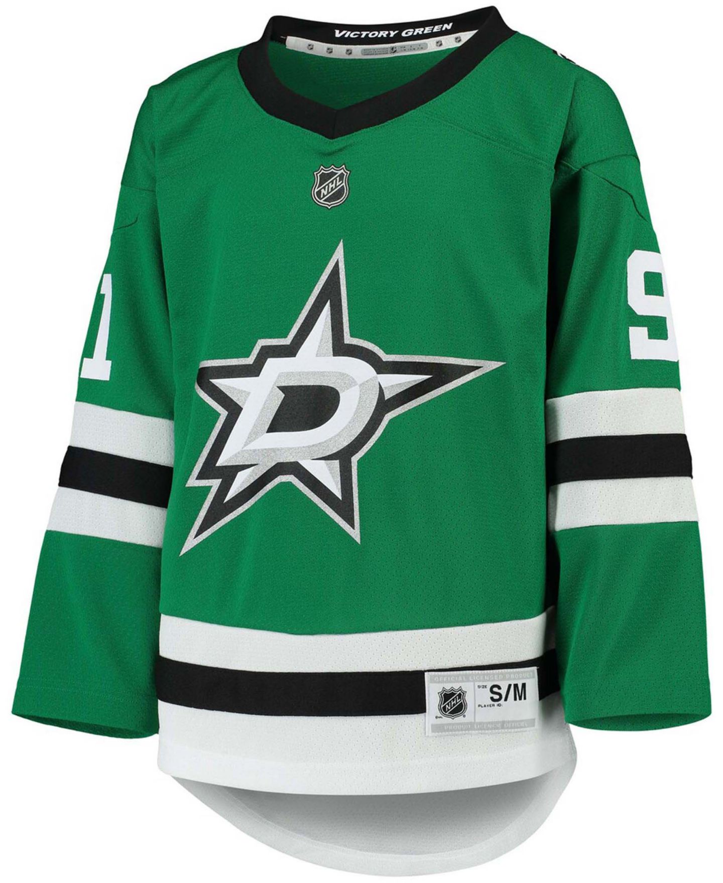 Топ Outerstuff Tyler Seguin Kelly Green Dallas Stars Home Replica Player Jersey для мальчиков — фото 4