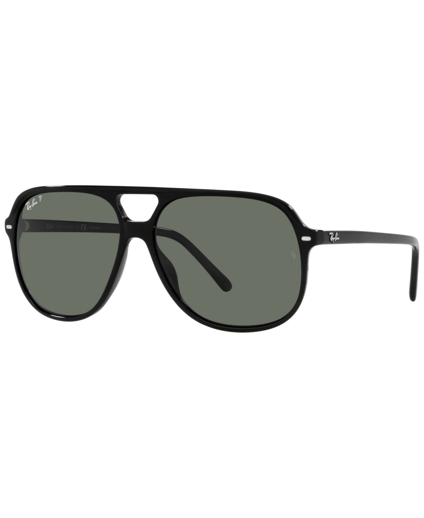 Солнцезащитные очки Ray-Ban Unisex Polarized Sunglasses, RB2198 Bill, цвет: Чёрный — фото 1