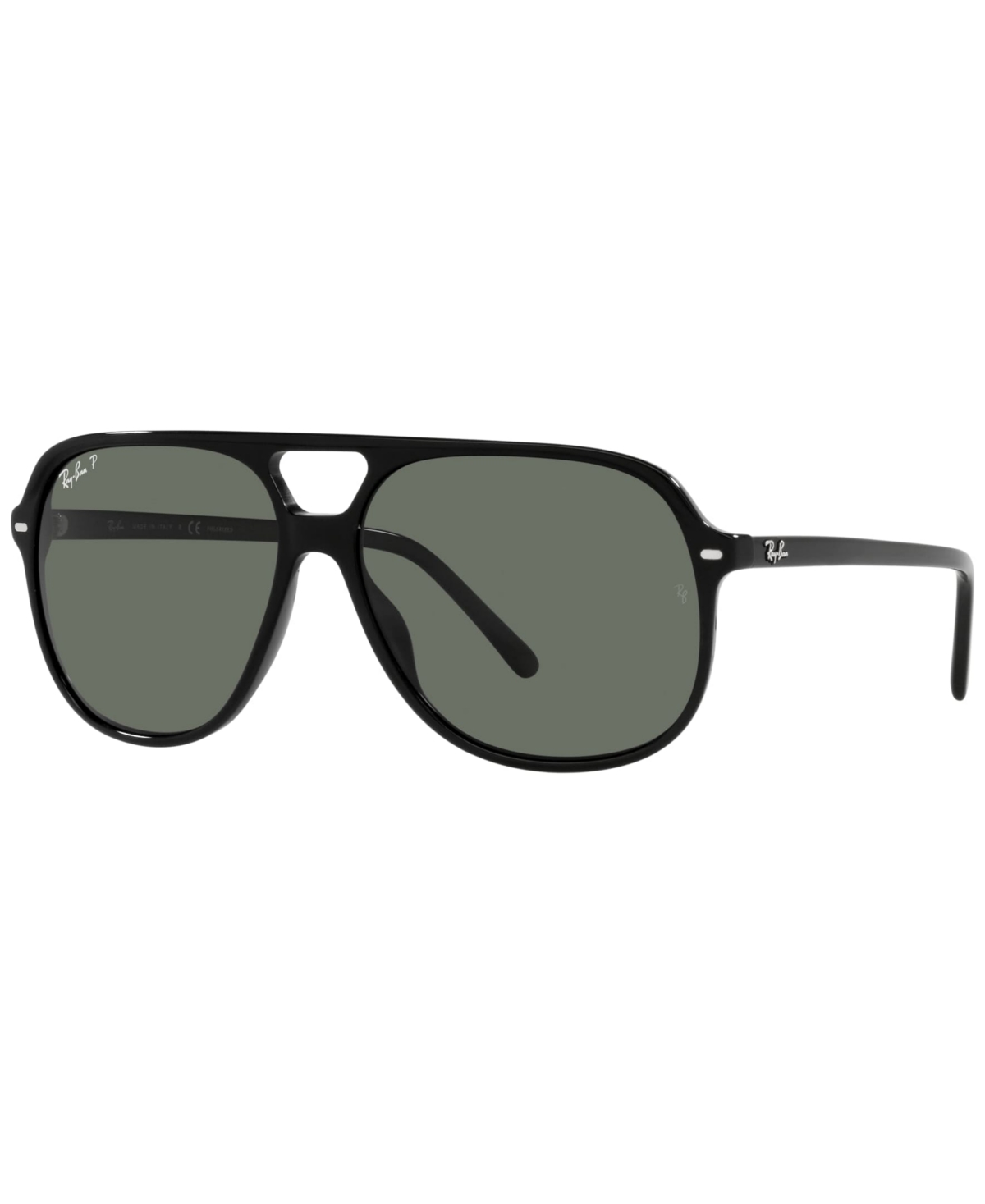 Ray Ban Unisex Polarized Sunglasses, Rb2198 Bill In Black