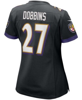 Nike Women's J.K. Dobbins Black Baltimore Ravens Game Jersey