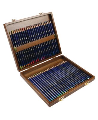 Derwent Inktense Pencil Wood Box Set, 48 Pencils
