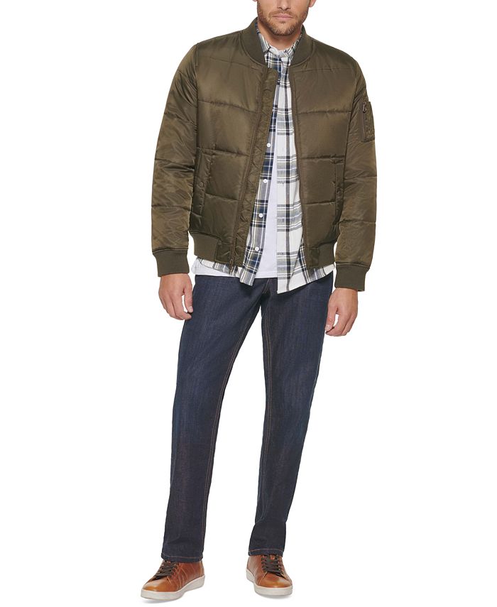 Levi's Men's Quilted Puffer Bomber Jacket & Reviews Coats & Jackets