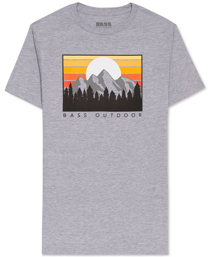 BASS OUTDOOR Men's Mountain Graphic T-Shirt - Macy's