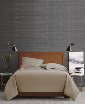 Garment Wash Solid 3 Piece Duvet Cover Set, Full/Queen