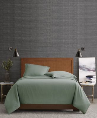 Garment Wash Solid 3 Piece Duvet Cover Set, King
