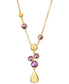 Amethyst Scattered Lariat Necklace (4-7/8 ct. t.w.) in 14k Gold, 16" + 2" extender