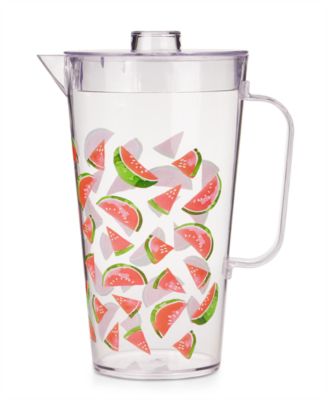 Martha Stewart Collection - BBQ Watermelon Decal Pitcher